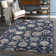 Flyn Viscose Floral Indoor Rug