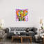Elephant by Dean Russo - Print on Canvas-89229026-42158921
