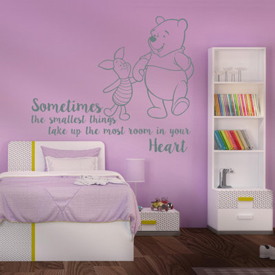 Décalcomanie murale winnie classic the pooh chambres