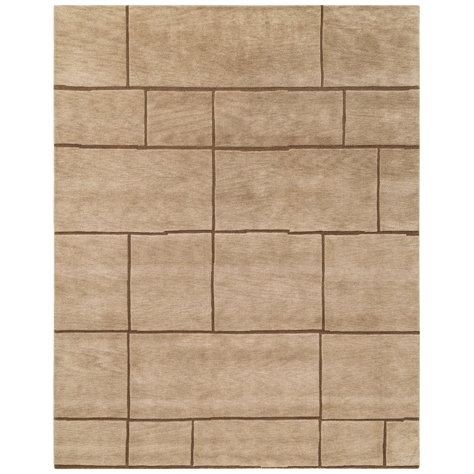 Hand-Tufted Wool Rug, Neutral, 7'9x9'9