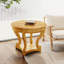Table de salle à manger charmante de style campagnard pour différentes pièces, rehaussant le décor