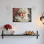 Portrait de père Noël, art mural sur toile-121121781