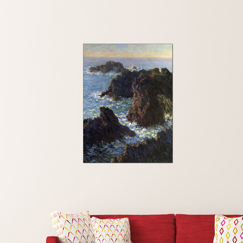 Claude Monet - Wrapped Canvas Painting, 80cm H x 60cm W x 1.8cm D