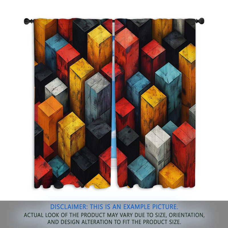 Mccaulay Room Darkening Curtain Pair, 40" W x 61" L
