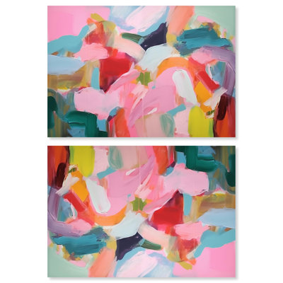 «Shimmering Essence II», ensemble d'art urbain sur toile coloré par Art Remedy