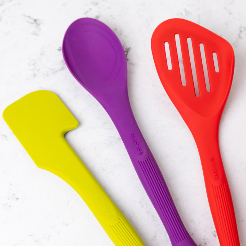 Colourworks Brights 3 Utensil Set