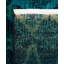Overdyed Hand-Knotted Wool Modern-Contemporary Blue Area Rug 4' 1" x 5' 9"
