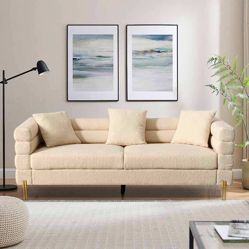 Canapé 86 po, Beige