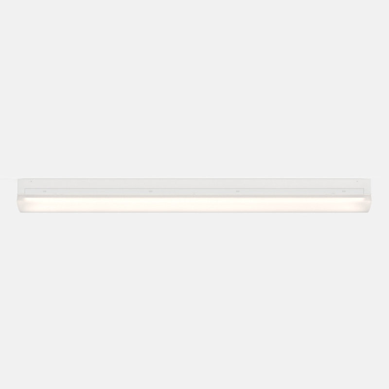 Bande lumineuse commerciale de 48 po à DEL, détection de mouvement avec secours d'urgence de 90 minutes, 40 W, 4 400 lumens, 120 à 277 V, 5 CCT, intensité 0-10 V