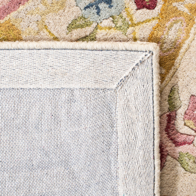 Tapis oriental en laine touffeté à la main Priscila, Rectangle 10 pi x 14 pi