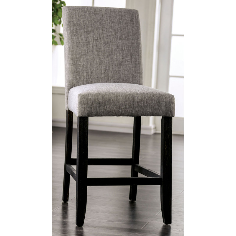 Tabouret de comptoir 25 po Kalb, Gris clair