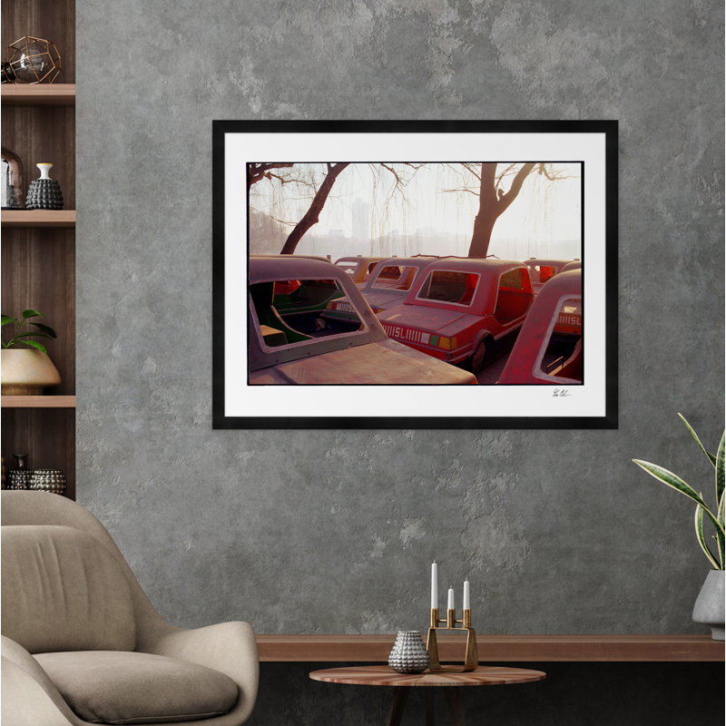 Parked Cars Print by Tim Klein