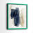 Navy Sweep-Premium Framed Print -Ready to Hang - No Nails Required - No Nails Required-2080705366-2080705364