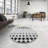 Wool Geometric Indoor Rug-740351788