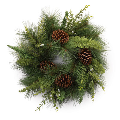 Couronne de cèdre mixte 18 po
