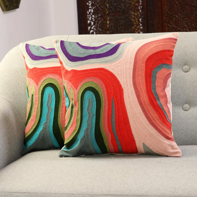 Housse de coussin 100% coton