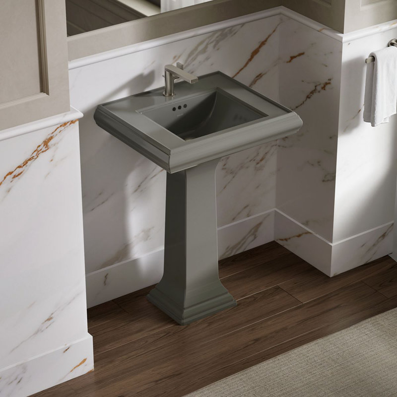 Memoirs® Bathroom Sink Pedestal, Mexican Sand