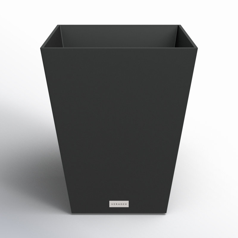 Pure Series Nobleton Planter, 22" H x 19" W x 19" D, 1, Black