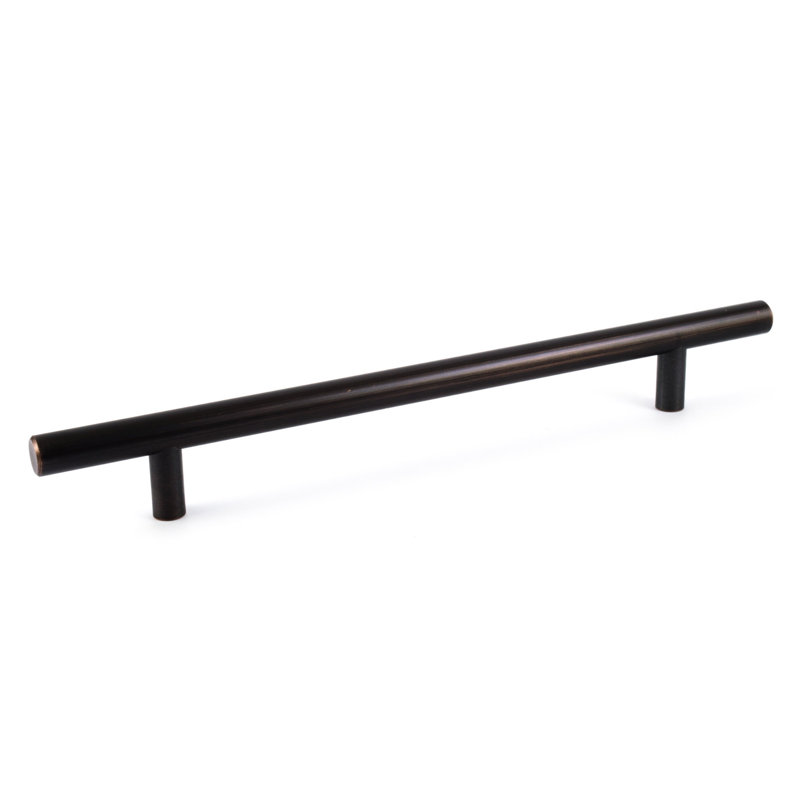 Poignée barre 8 1/2 po Solid Cabinet, Bronze huilé, 7"