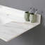 Plateau de meuble-lavabo en marbre Carrara-108674931
