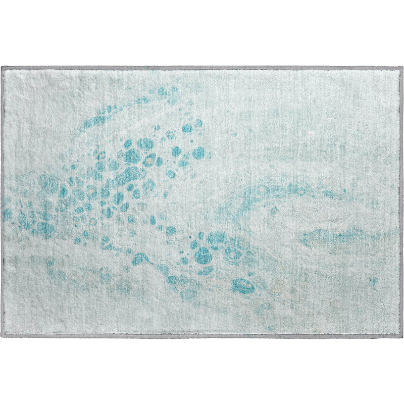 Premium Machine Washable Ralston AMF1935 Abstract Rug, Rectangle 1'8" x 2'6"