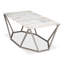 Trapezoid Solid Wood Coffee Table
