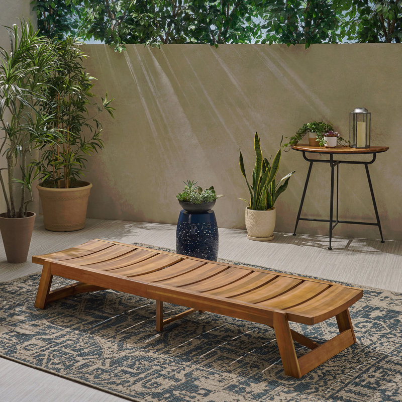 Chaise Lounge, Brown