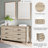 Kennita 60'' W 6 - Drawer Dresser