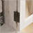 Freestanding Cabinet with Glass Door and Shelves-563689118