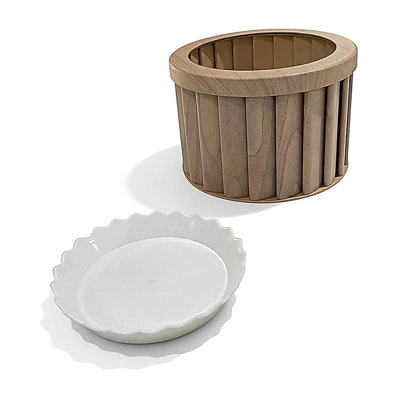Round Strata Planter