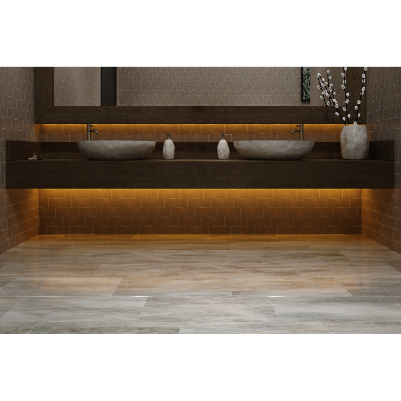 Passion 2.56 W x 7.87 L Tile, Gris