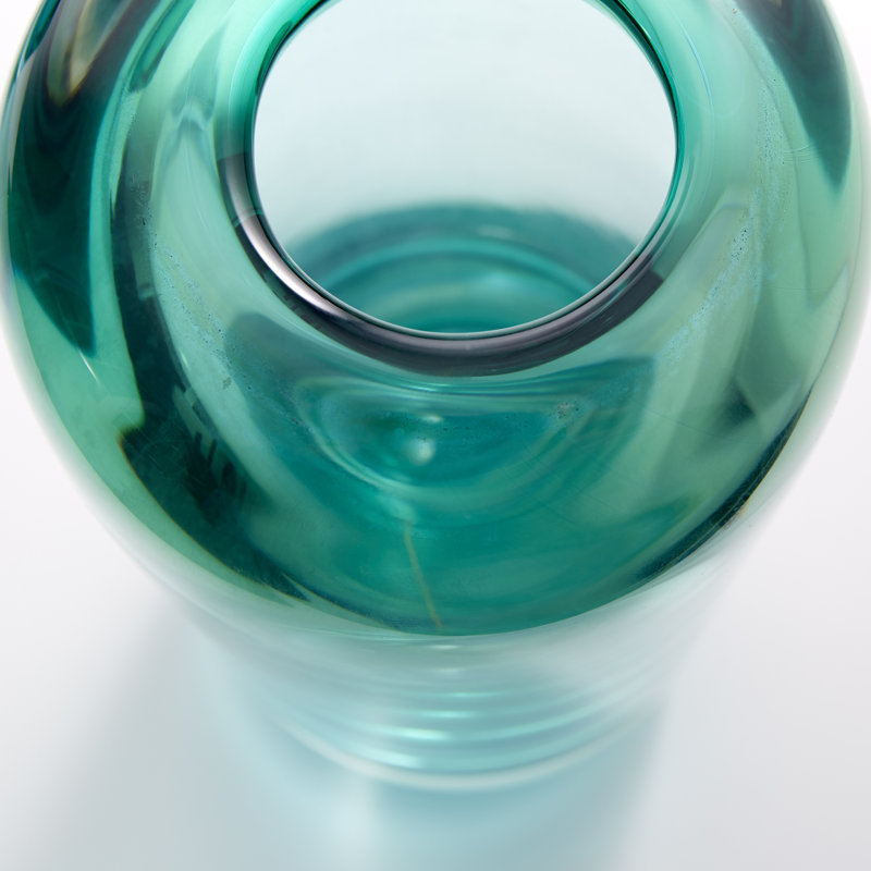 Ophelia Glass Table Vase, 8.75" H x 4.75" W x 4.75" D