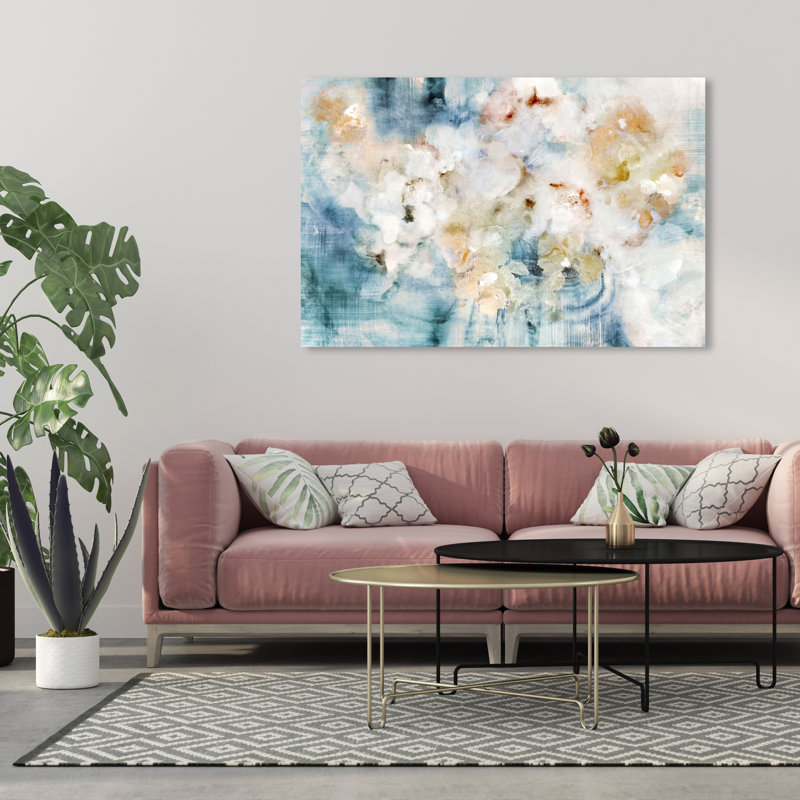 «Flowering Petals Morning», impression sur toile, Toile tendue, H 36 po x l 54 po