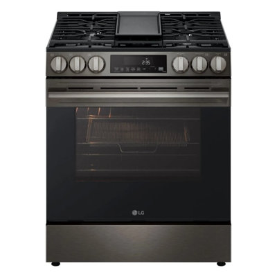 LG 6.3 cu. ft. Smart Gas Slide-In Range with Convection, Air Fry and EasyClean