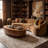 Telisa Distressed Stone Grey/ Gold Area Rug-81706389