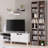 Brenya 8-Tier Thin and Tall Bookshelf with Open Adjustable Shelf-562450310