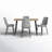 Verona 5-Piece Stain Resistant Upholstered Dining Set-1348829139