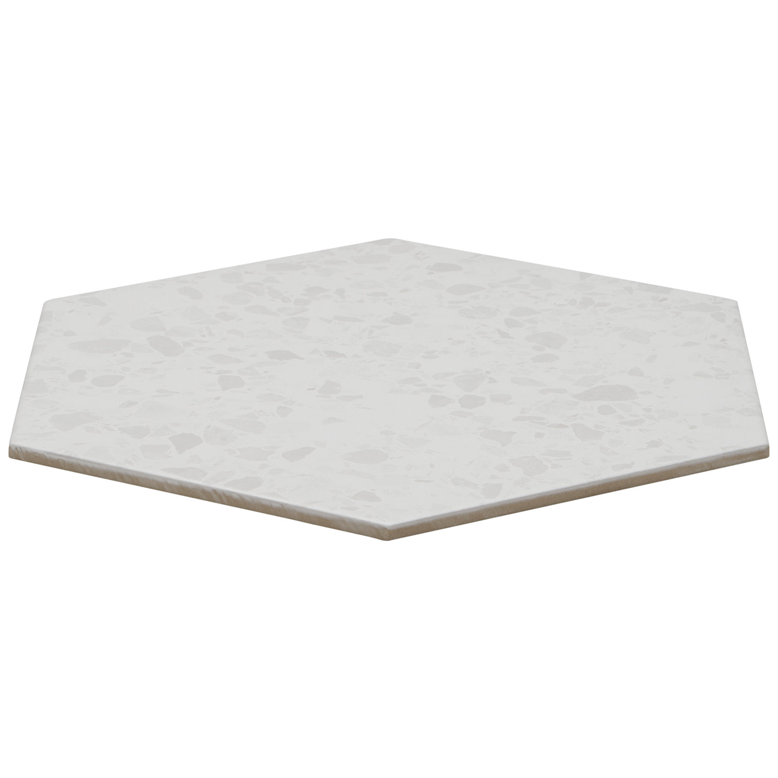 Firenze 13" x 15" Porcelain Tile, White