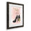 «Buy the Shoes», impression d'art textuel sur papier encadré