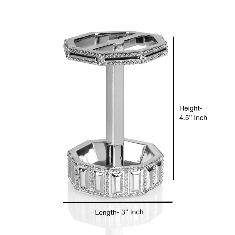 Porte-brosse à dents Glitz, Chrome