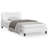 Red Barrel Studio® Bed Frame With Headboard Black 39.4"X79.9" Twin XL Faux Leather-2030857288-2030857289