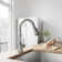 Aylesbury 16" H 1-handle Pull-Down 2-Function Sprayer Kitchen Faucet