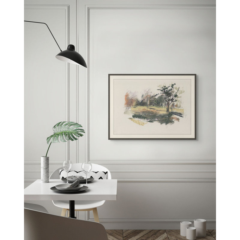 Field 1 Print by Claudia Lowry, 12.54" H x 15.54" W