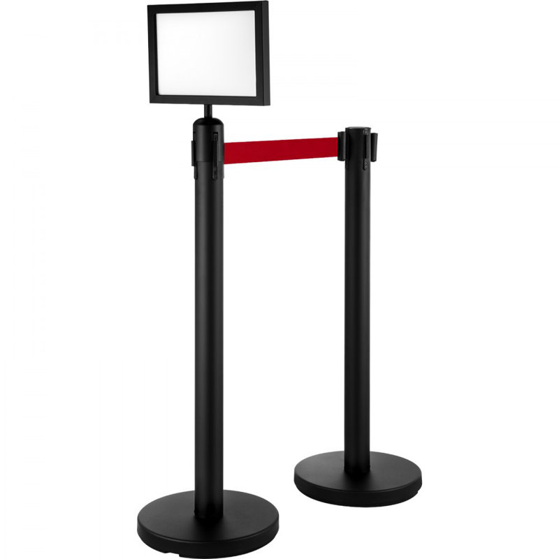 Ensemble de 4 séparateurs de poteaux Stanchion