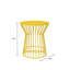 Pennard Round Metal Outdoor Side Table , 55.62cm cm W 51cm cm D-1989754793