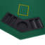 Ventura 8 Player Folding Games Poker Table Chip Cup Holder Steel Base Green
