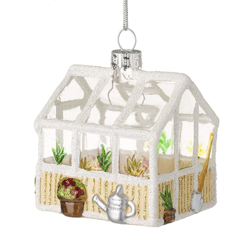 7cm Glass Hanging Figurine Ornament