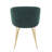 19.25'' H Tufted Polyester Velvet Upholstered Armchair-1625684777