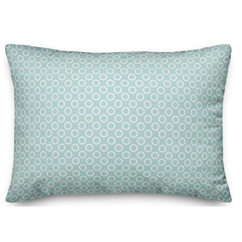 Coussin circulaire, Bleu