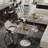 Square Modern Dining Table-135357999